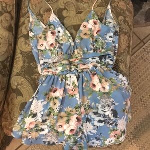 Floral romper